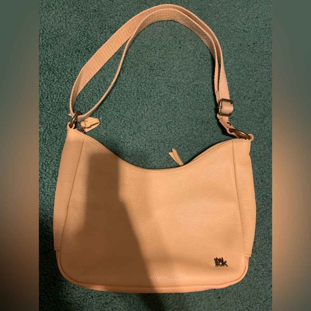 The Sak leather purse yellow/buttercup